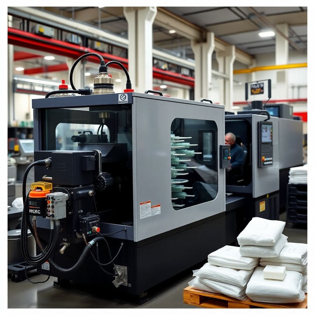 Maquina Moldeadora de Plastico