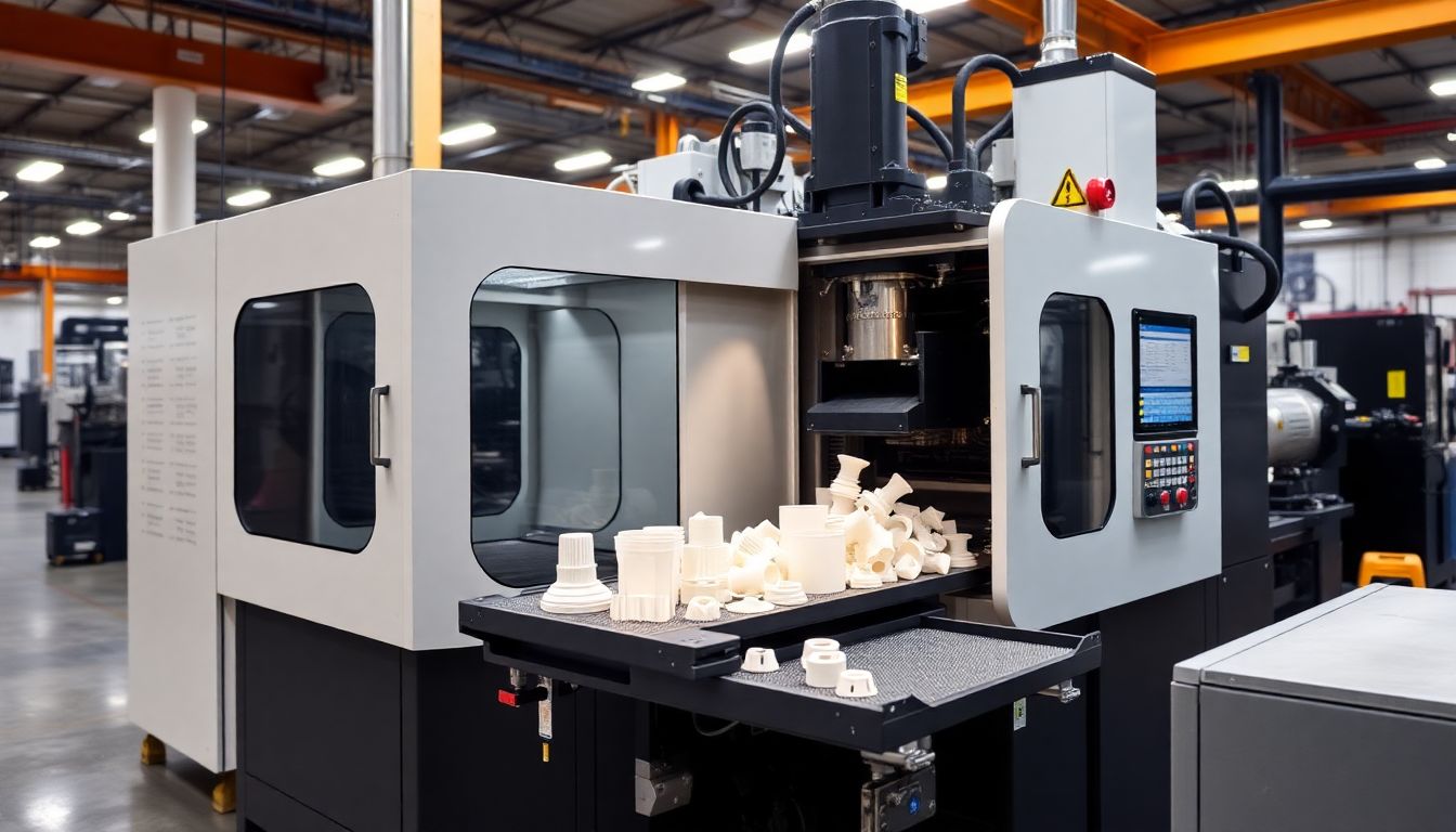 Maquina Moldeadora de Plastico